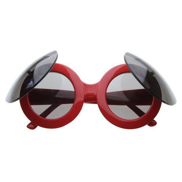 "Shade/No Shade" Shades- Red