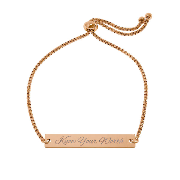Know Your Worth Bracelet