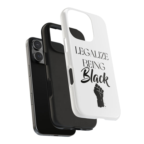 Legalize Being Black Phone Cases