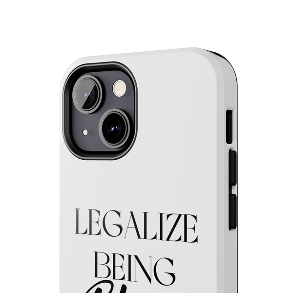 Legalize Being Black Phone Cases