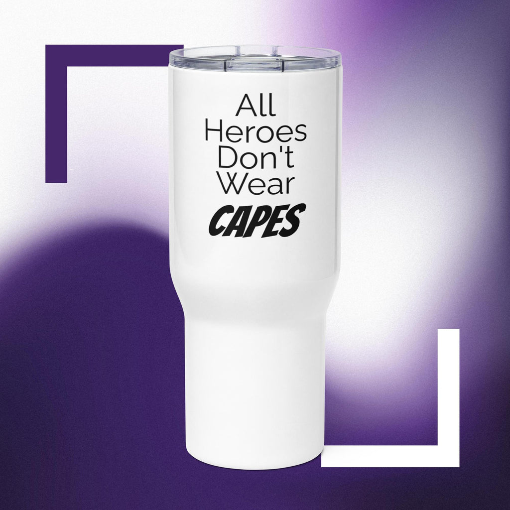 Heroes Travel mug with a handle